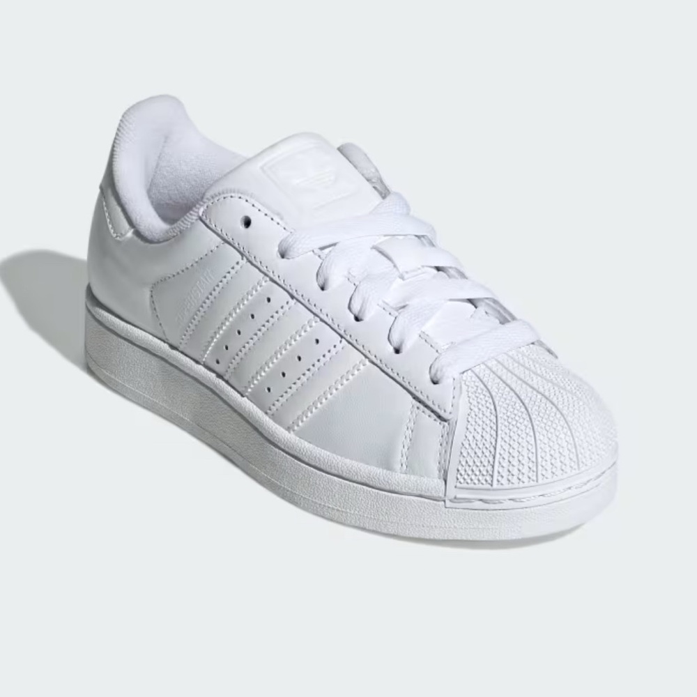 Adidas Superstar C White Leather Sneakers - Picture 5 of 7